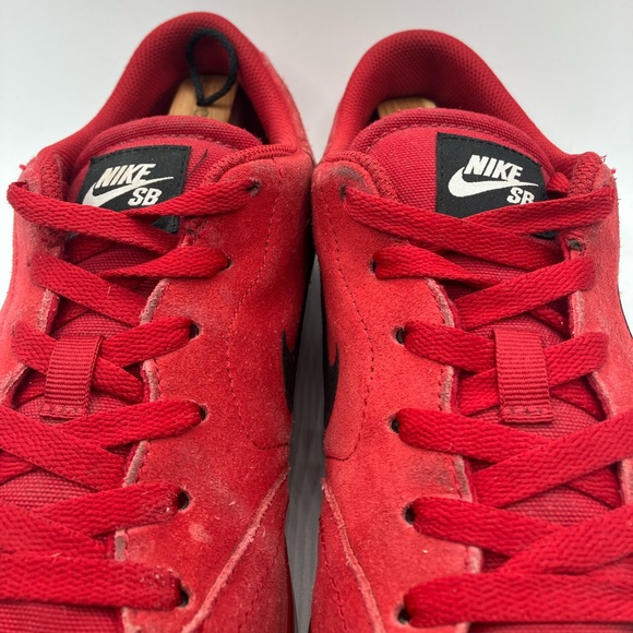 Nike Mens Red SB Check 705265-601 Cushioned Low Top Athletic Shoes Size 13 - Picture 11 of 15